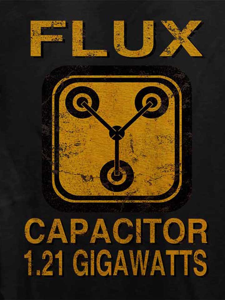 flux-capacitor-back-to-the-future-damen-t-shirt schwarz 4