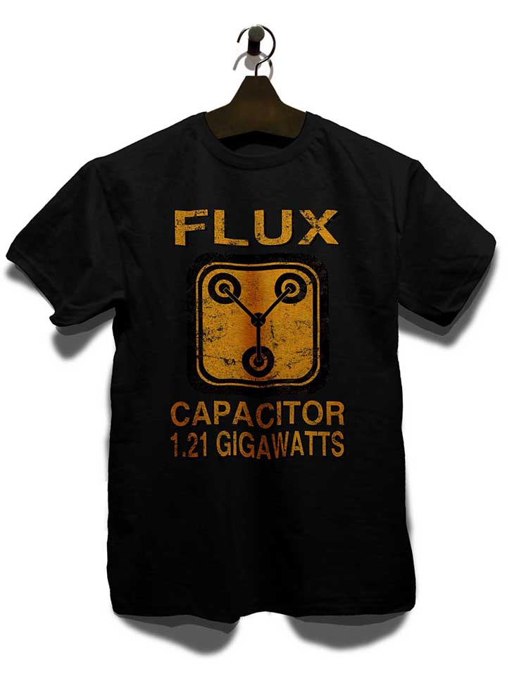 flux-capacitor-back-to-the-future-t-shirt schwarz 3