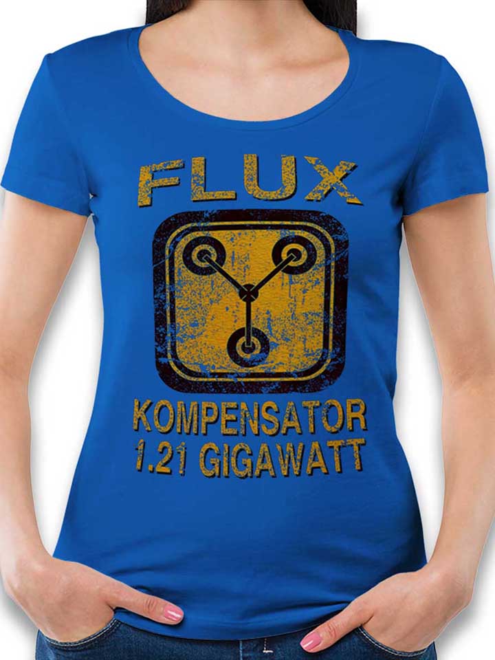 Flux Kompensator Zurueck In Die Zukunft T-Shirt Donna...