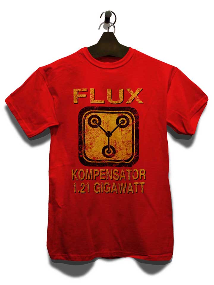 flux-kompensator-zurueck-in-die-zukunft-t-shirt rot 3