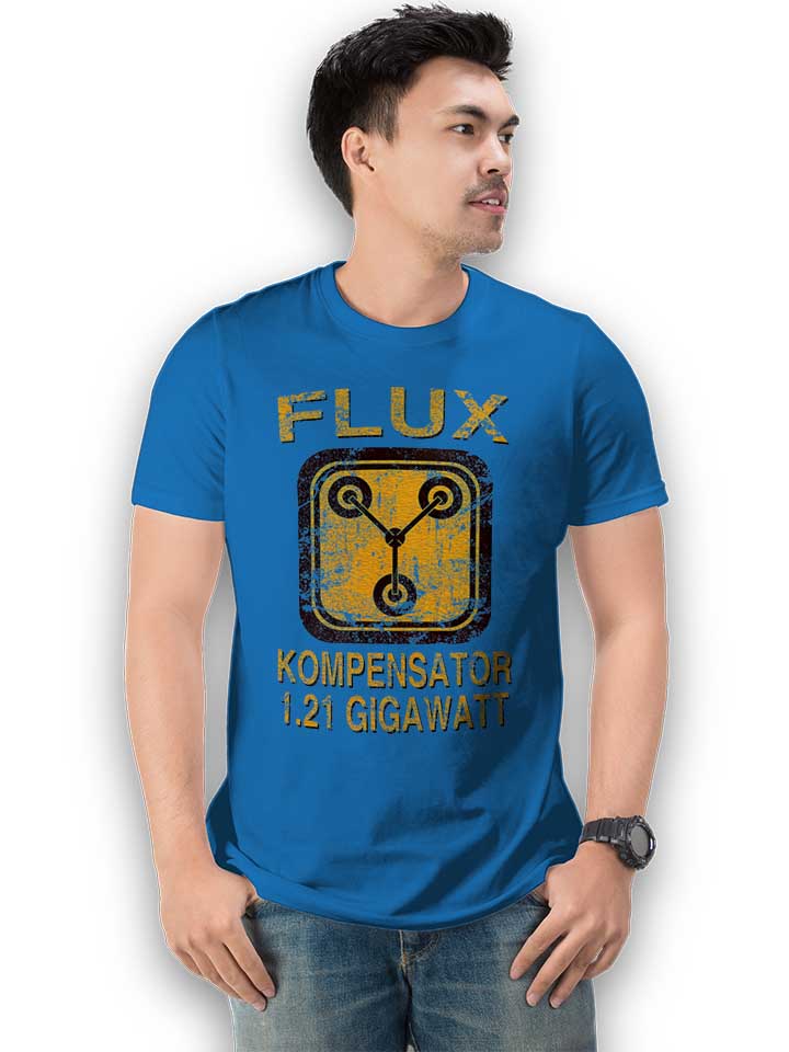 flux-kompensator-zurueck-in-die-zukunft-t-shirt royal 2