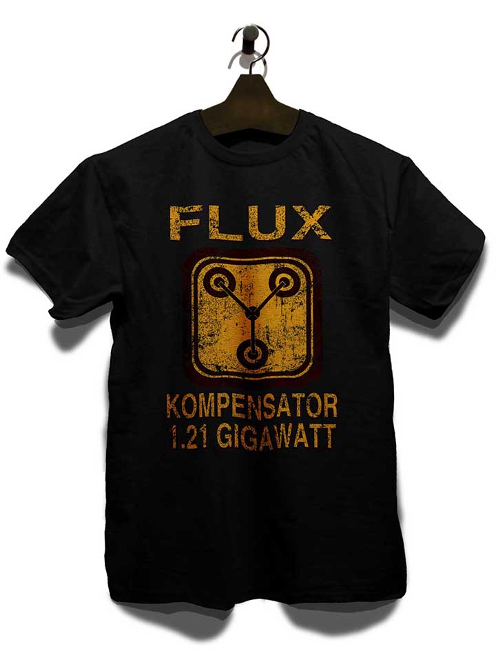 flux-kompensator-zurueck-in-die-zukunft-t-shirt schwarz 3