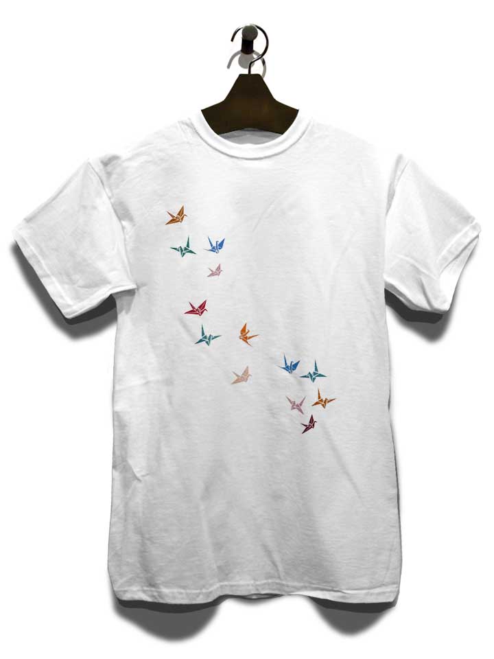 flying-paper-cranes-birds-t-shirt weiss 3