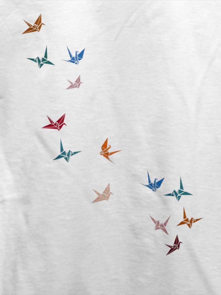 flying-paper-cranes-birds-t-shirt weiss 4