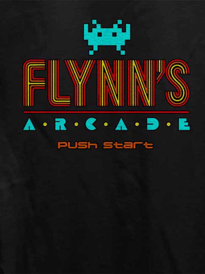 flynns-arcade-damen-t-shirt schwarz 4