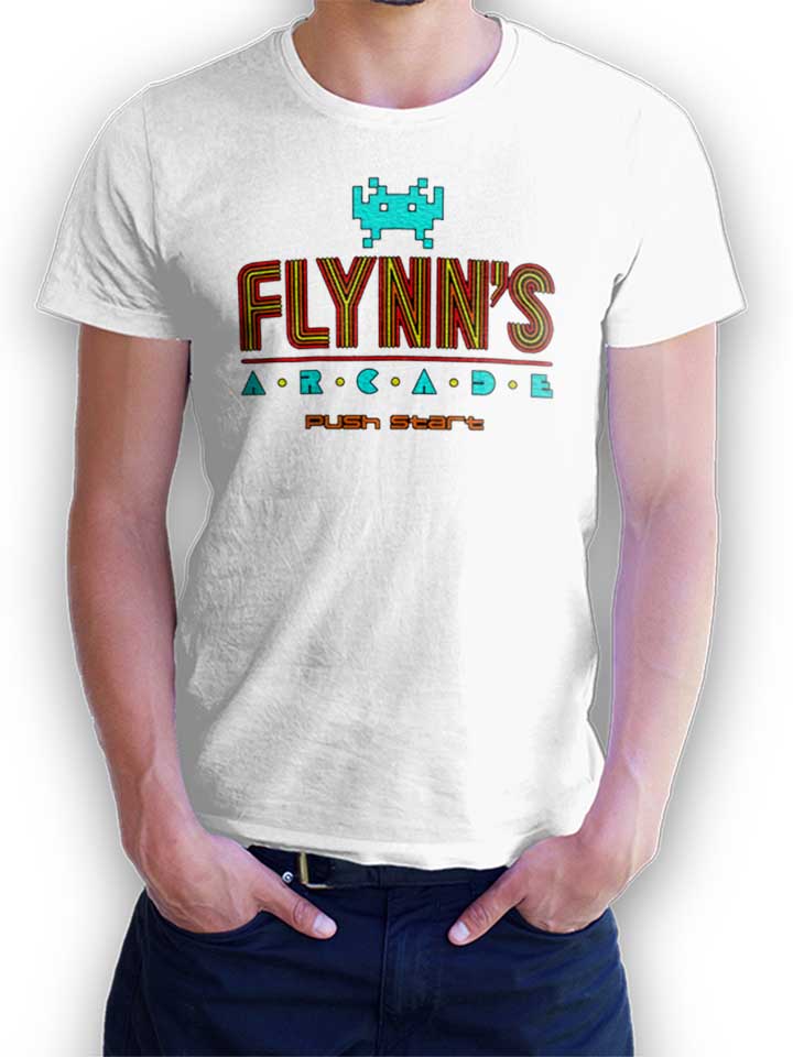 flynns-arcade-t-shirt weiss 1