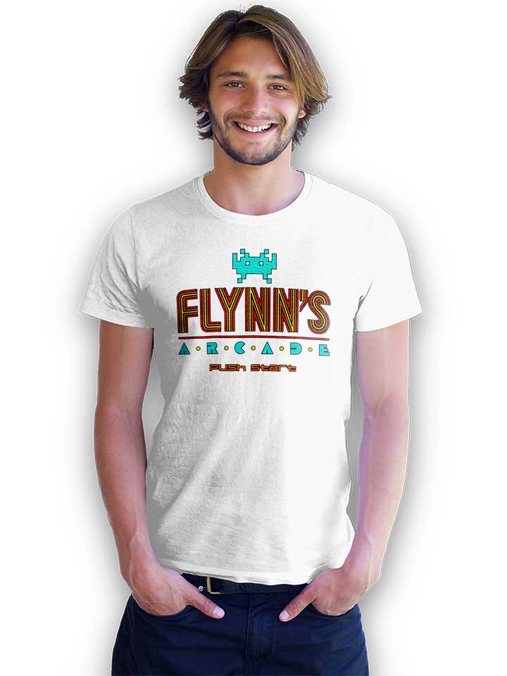 flynns-arcade-t-shirt weiss 2