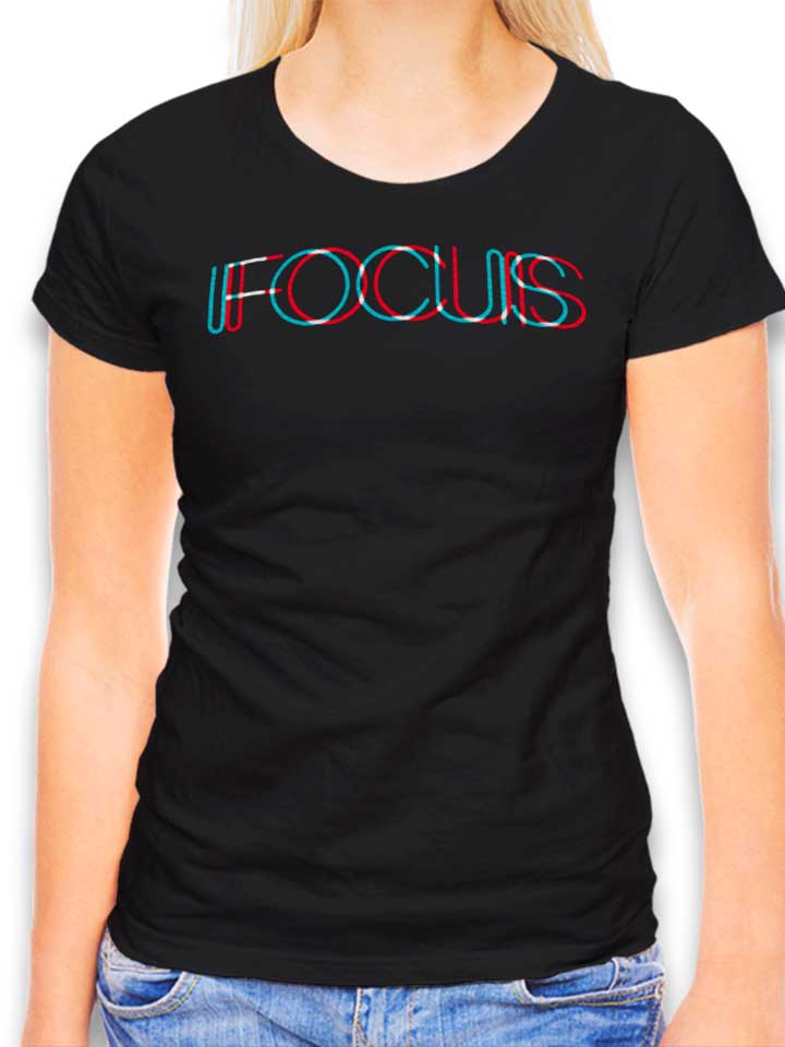 Focus Damen T-Shirt schwarz L