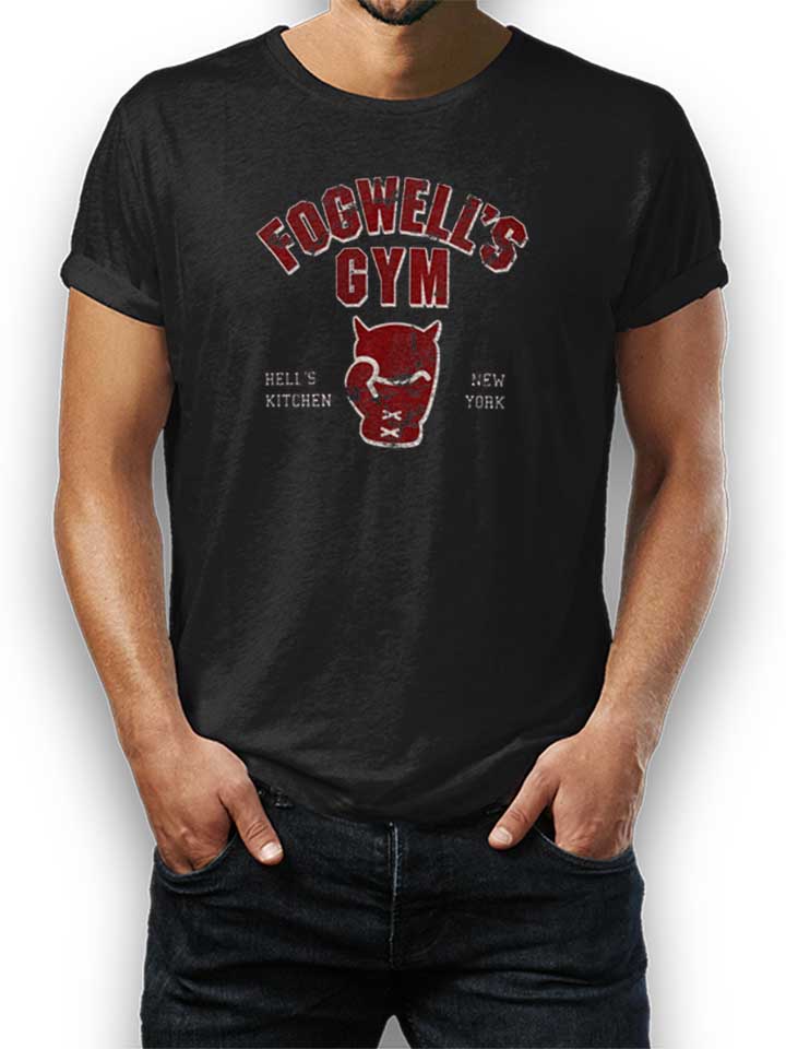 fogwells-gym-damage-t-shirt schwarz 1
