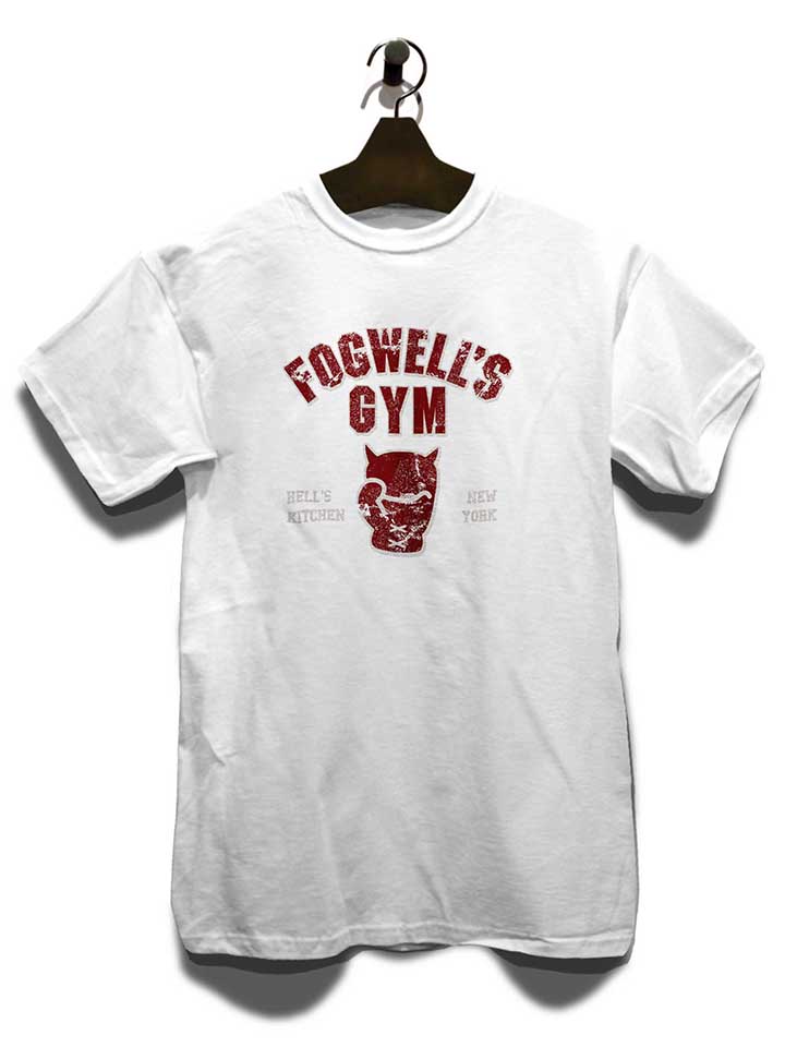 fogwells-gym-damage-t-shirt weiss 3