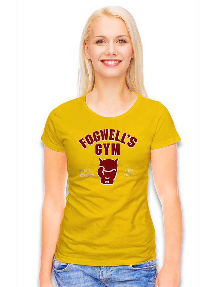 fogwells-gym-damen-t-shirt gelb 2