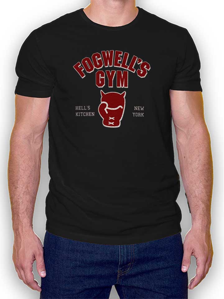 fogwells-gym-t-shirt schwarz 1