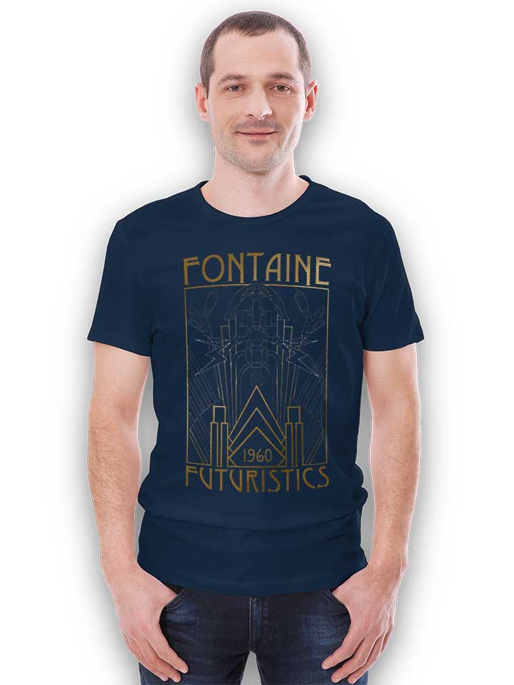 fontaine-futuristics-t-shirt dunkelblau 2