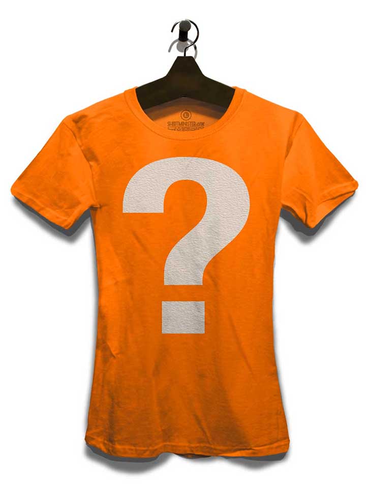 fragezeichen-damen-t-shirt orange 3