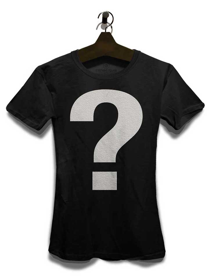 fragezeichen-damen-t-shirt schwarz 3