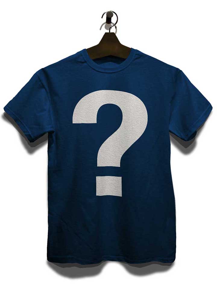 fragezeichen-t-shirt dunkelblau 3