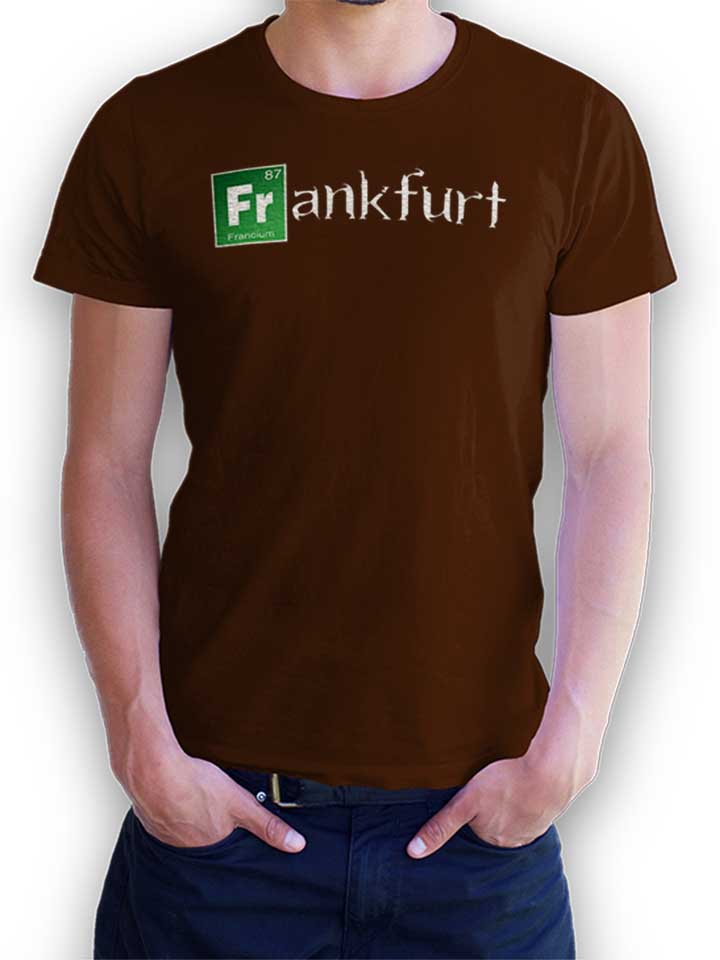 Frankfurt T-Shirt brown L