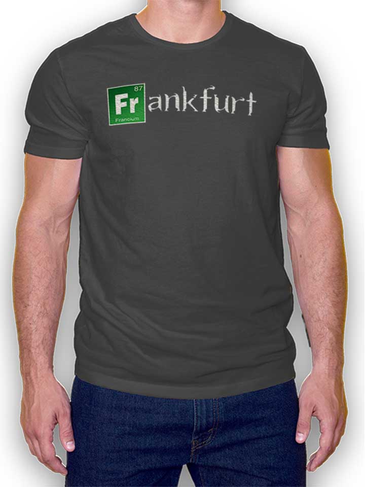 Frankfurt T-Shirt gris-fonc L