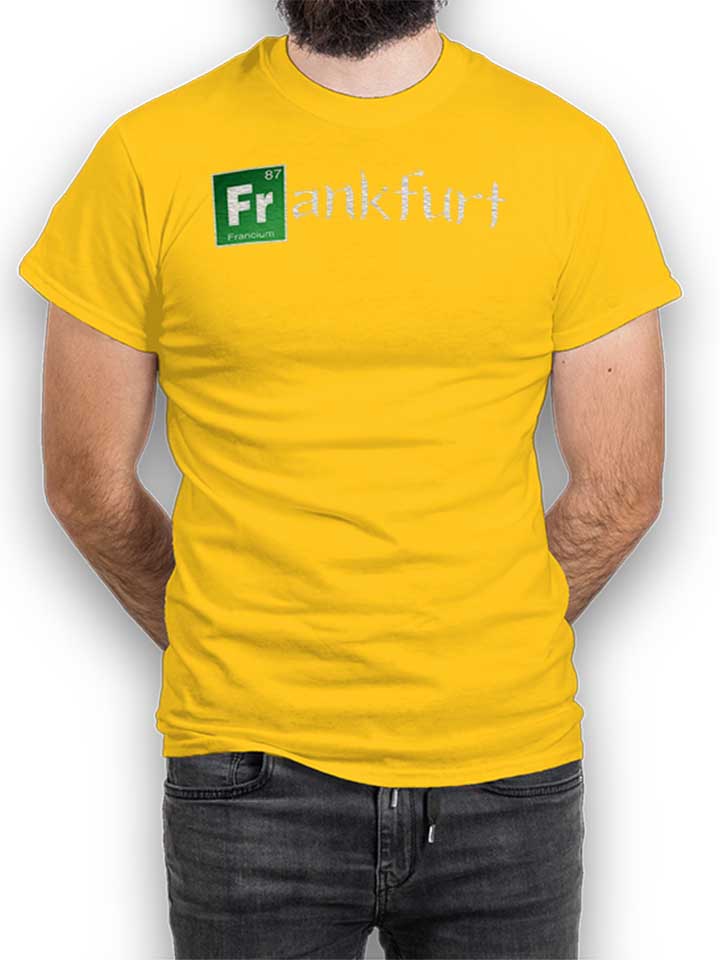 Frankfurt T-Shirt gelb L