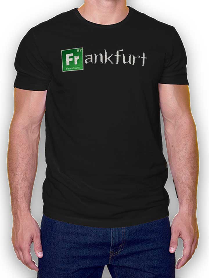 Frankfurt T-Shirt schwarz L