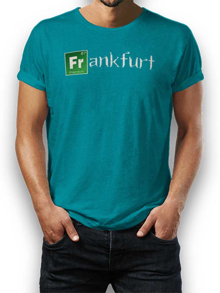 Frankfurt T-Shirt turquoise L