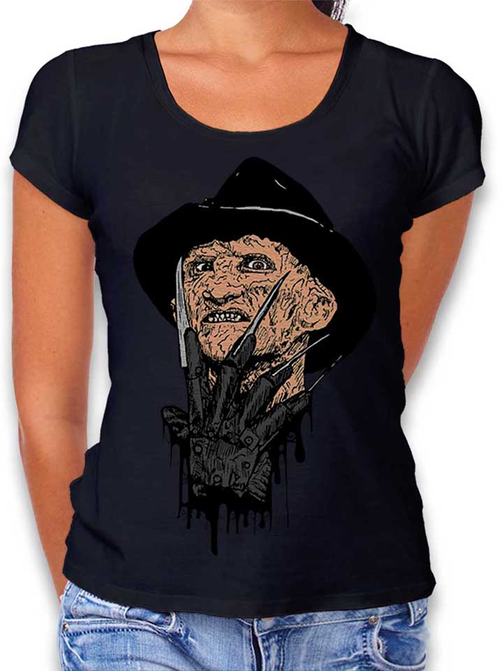 Freddy Krueger Damen T-Shirt schwarz L