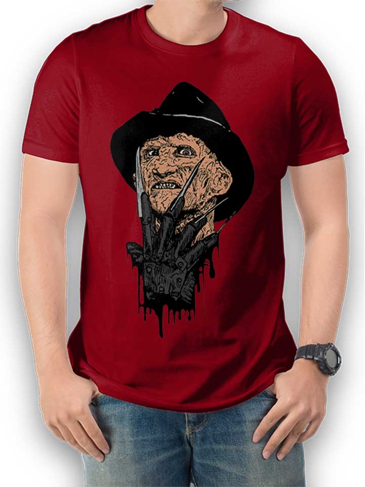Freddy Krueger T-Shirt bordeaux L