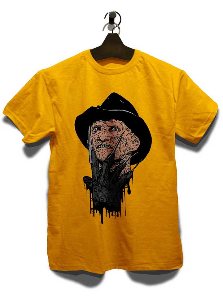 freddy-krueger-t-shirt gelb 3