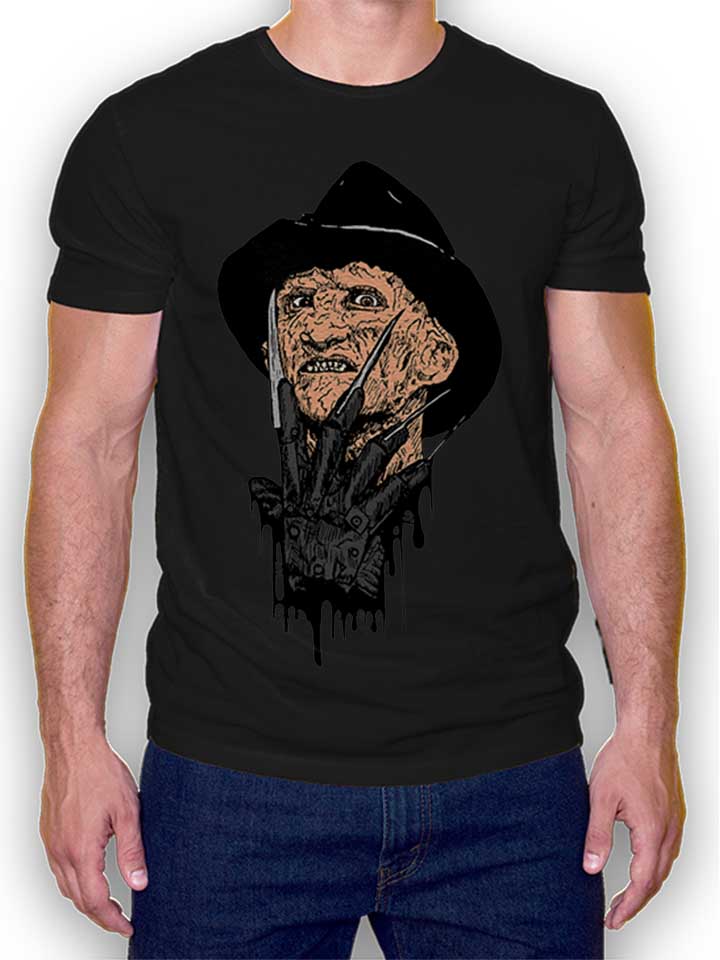 Freddy Krueger Kinder T-Shirt schwarz 110 / 116