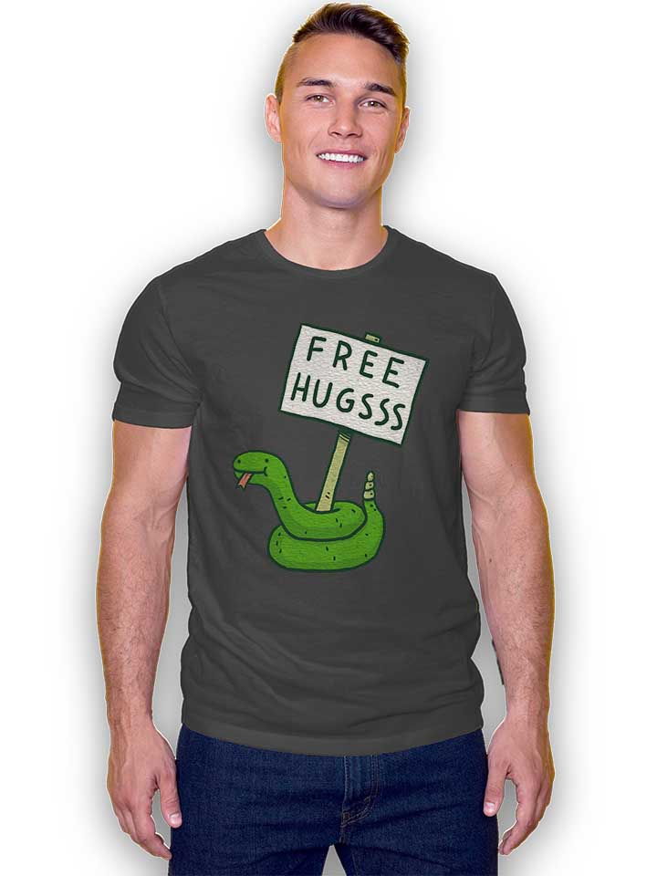 free-hugs-02-t-shirt dunkelgrau 2