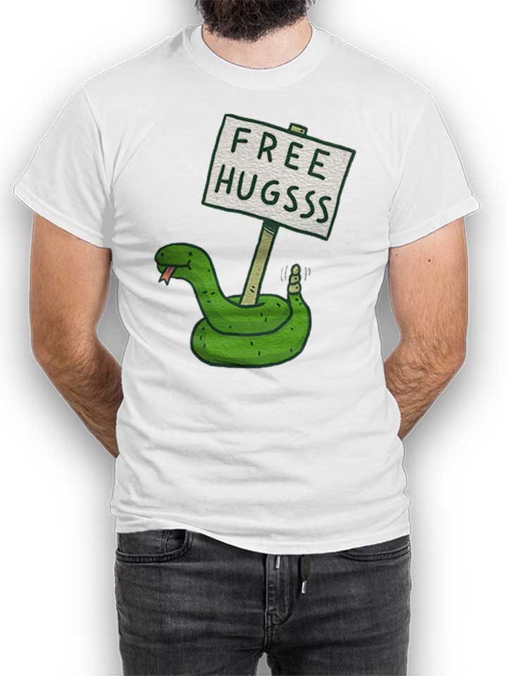 Free Hugs 02 T-Shirt weiss L