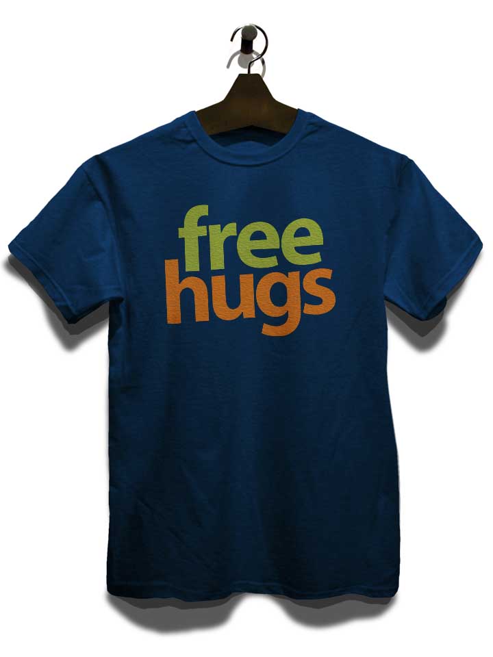 free-hugs-03-t-shirt dunkelblau 3