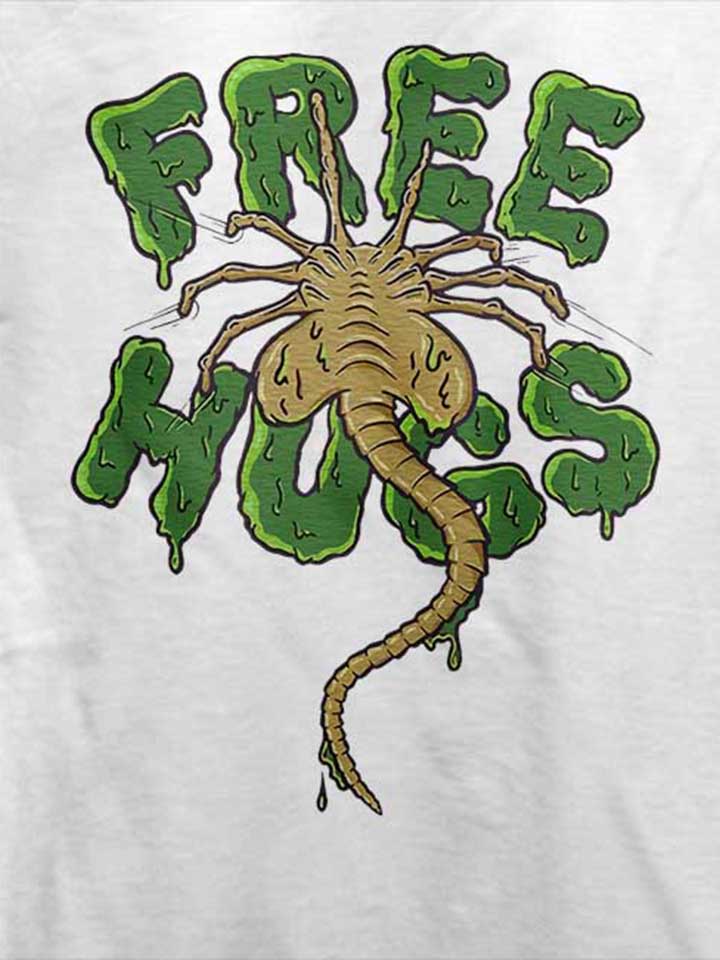 free-hugs-alien-xenomorph-t-shirt weiss 4