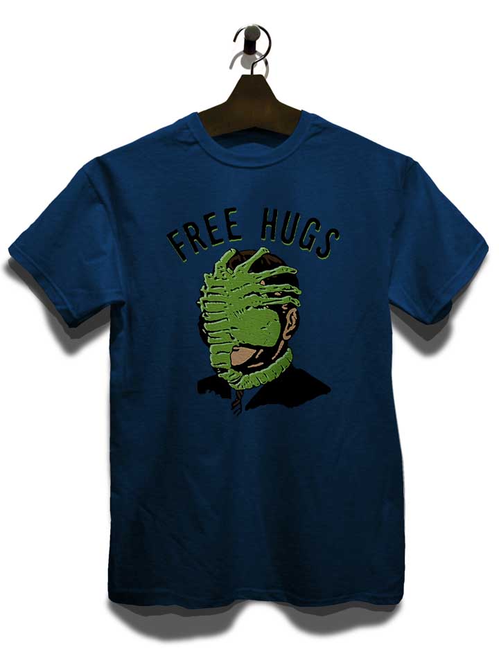 free-hugs-alien-t-shirt dunkelblau 3