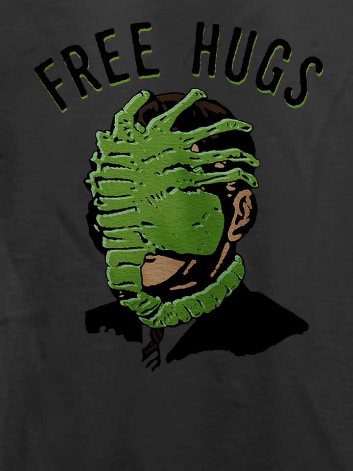 free-hugs-alien-t-shirt dunkelgrau 4