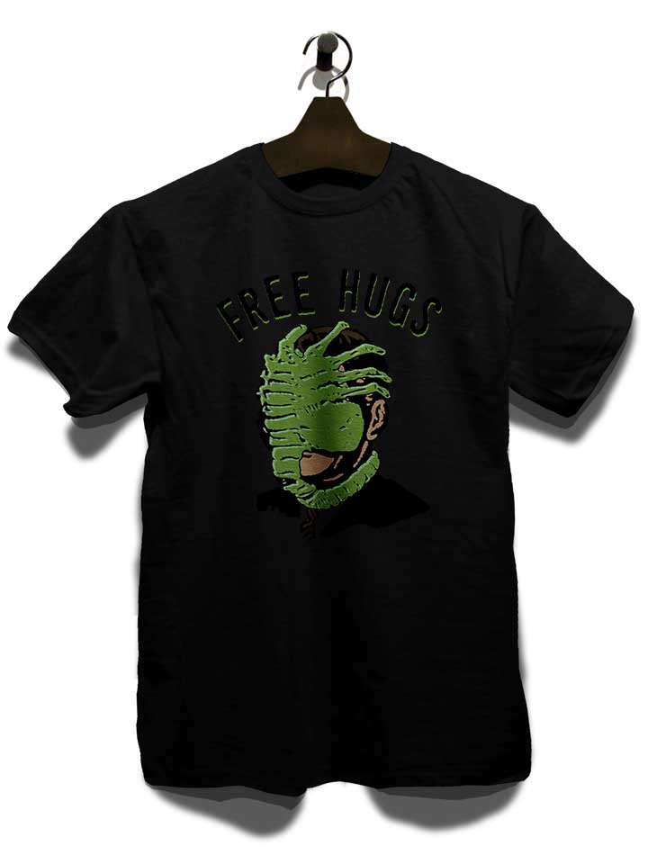 free-hugs-alien-t-shirt schwarz 3