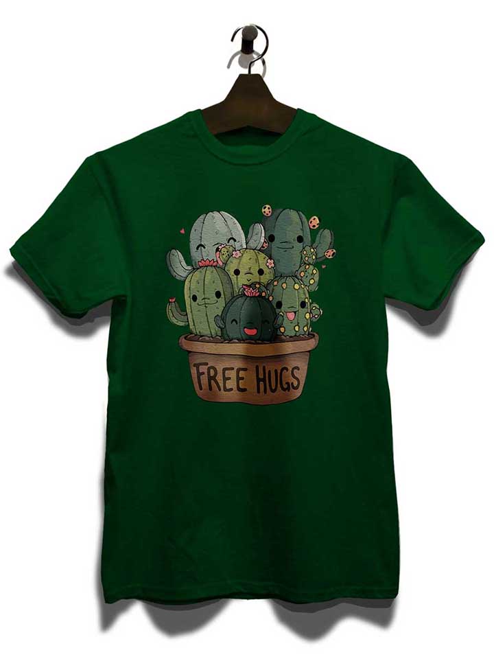 free-hugs-kakteen-blumentopf-t-shirt dunkelgruen 3