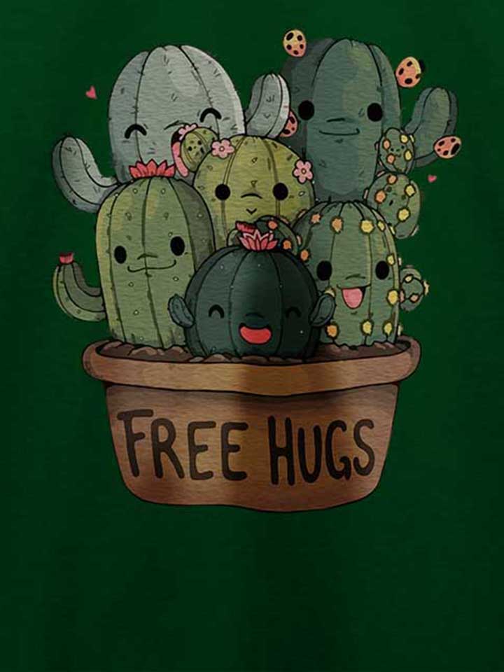free-hugs-kakteen-blumentopf-t-shirt dunkelgruen 4