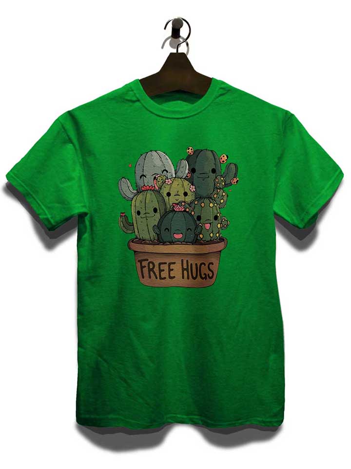 free-hugs-kakteen-blumentopf-t-shirt gruen 3