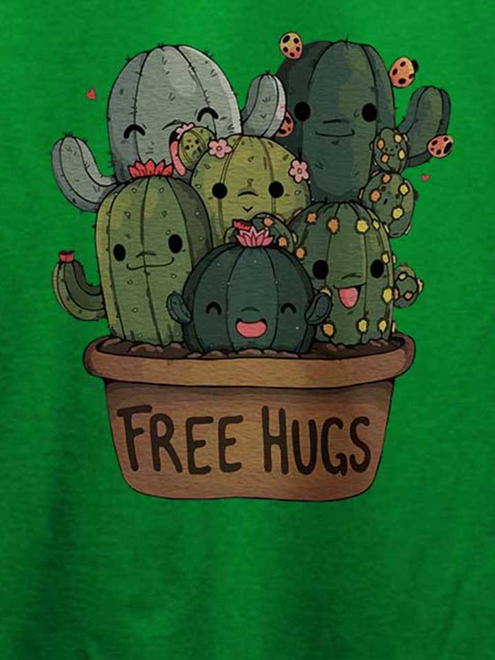 free-hugs-kakteen-blumentopf-t-shirt gruen 4