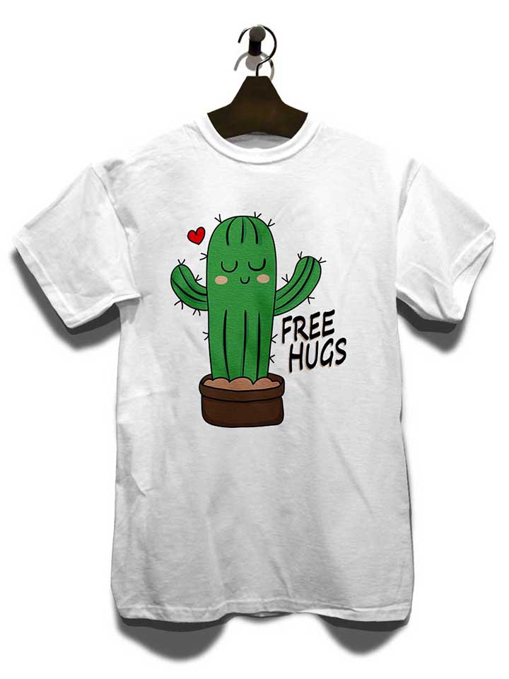 free-hugs-kaktus-t-shirt weiss 3