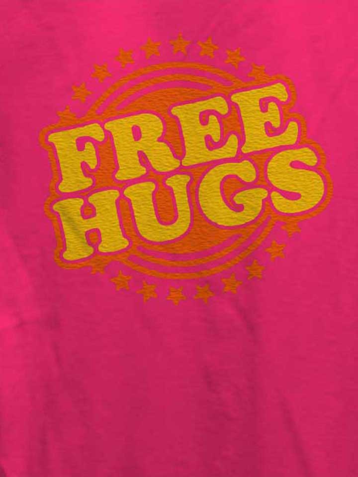 free-hugs-damen-t-shirt fuchsia 4