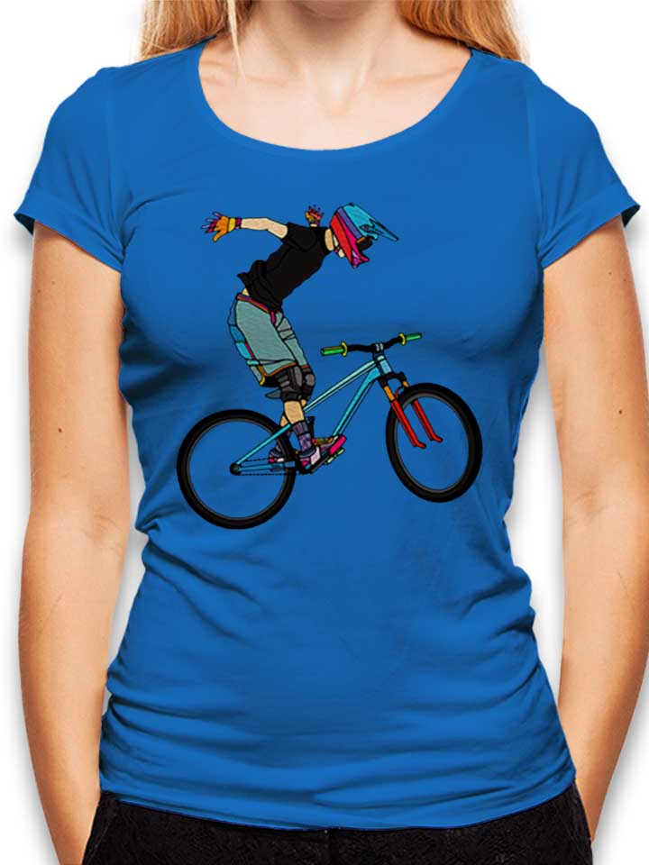 Freeride Bike Damen T-Shirt royal L