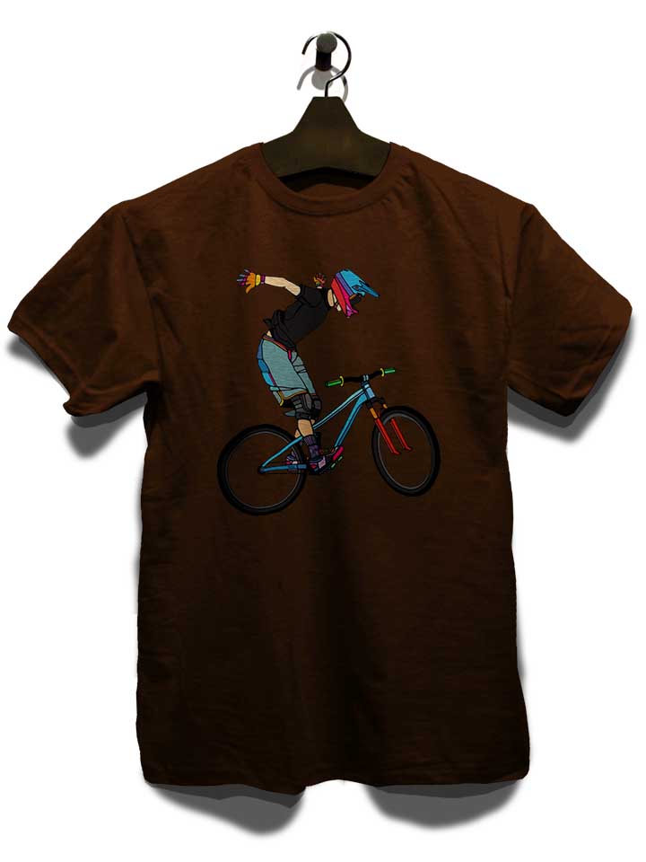 freeride-bike-t-shirt braun 3