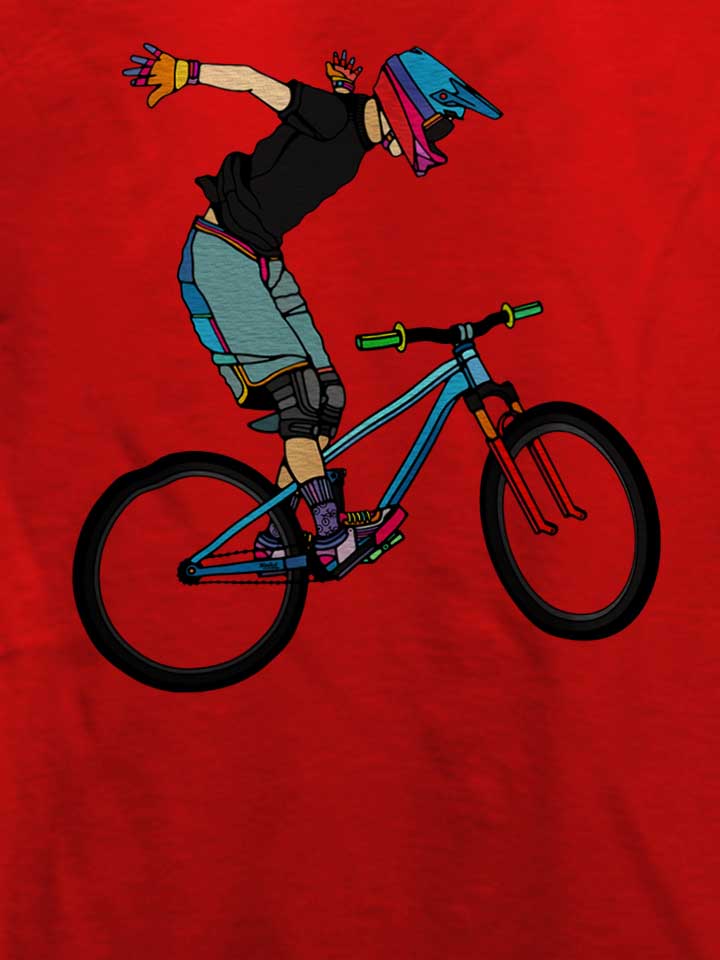freeride-bike-t-shirt rot 4