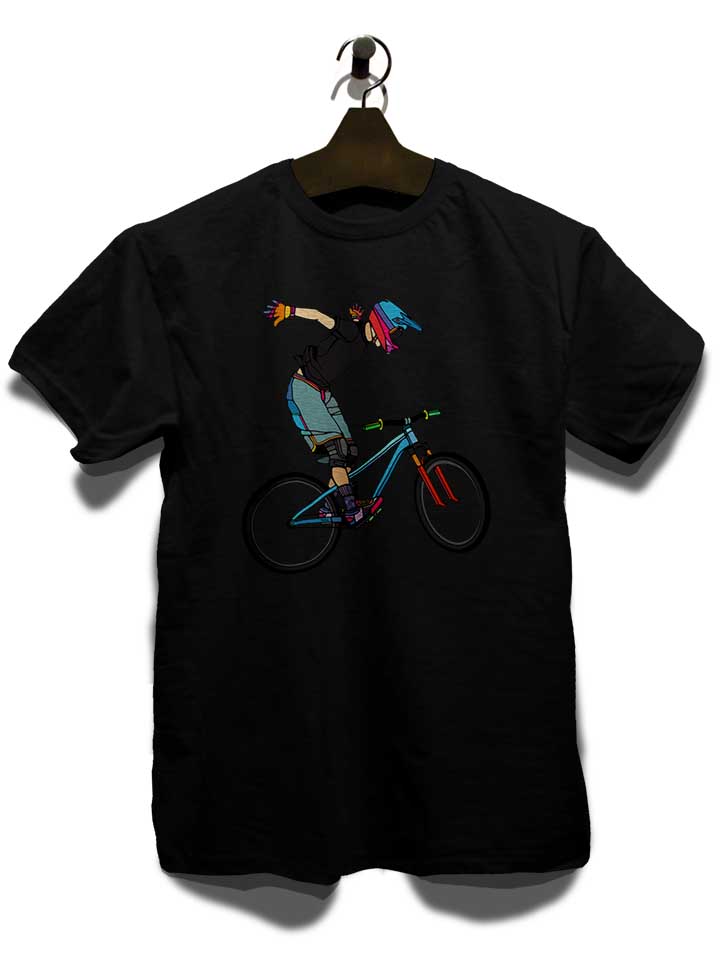 freeride-bike-t-shirt schwarz 3
