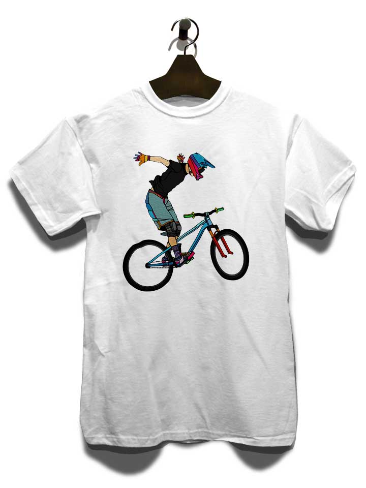 freeride-bike-t-shirt weiss 3