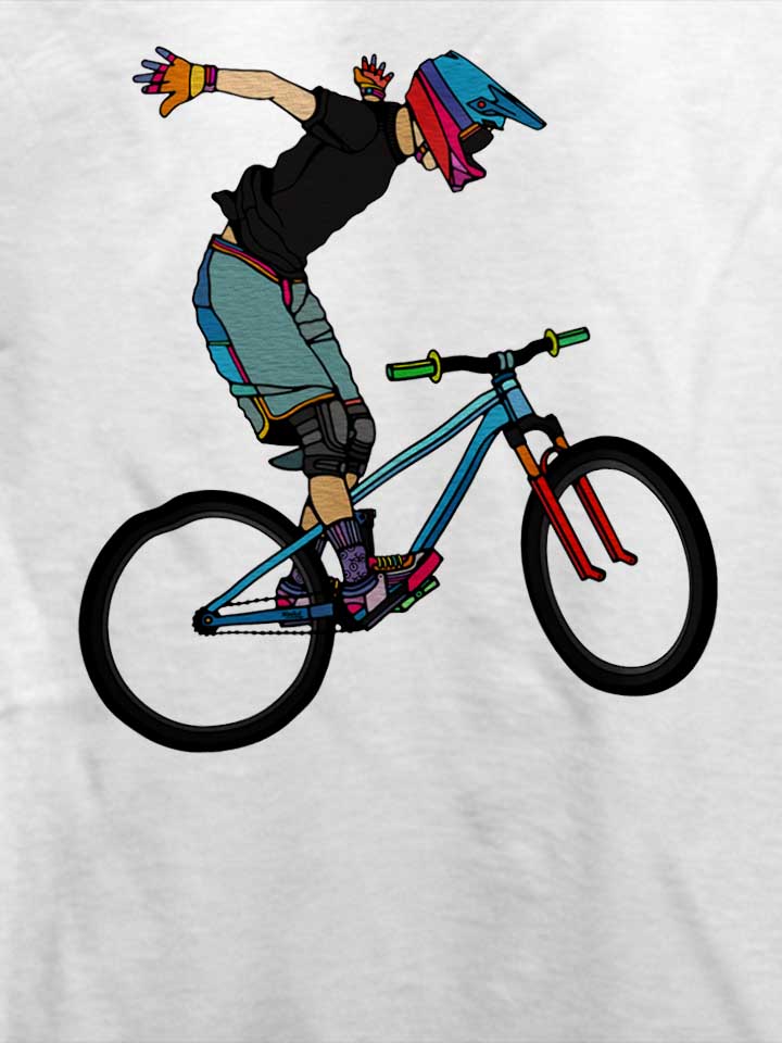 freeride-bike-t-shirt weiss 4