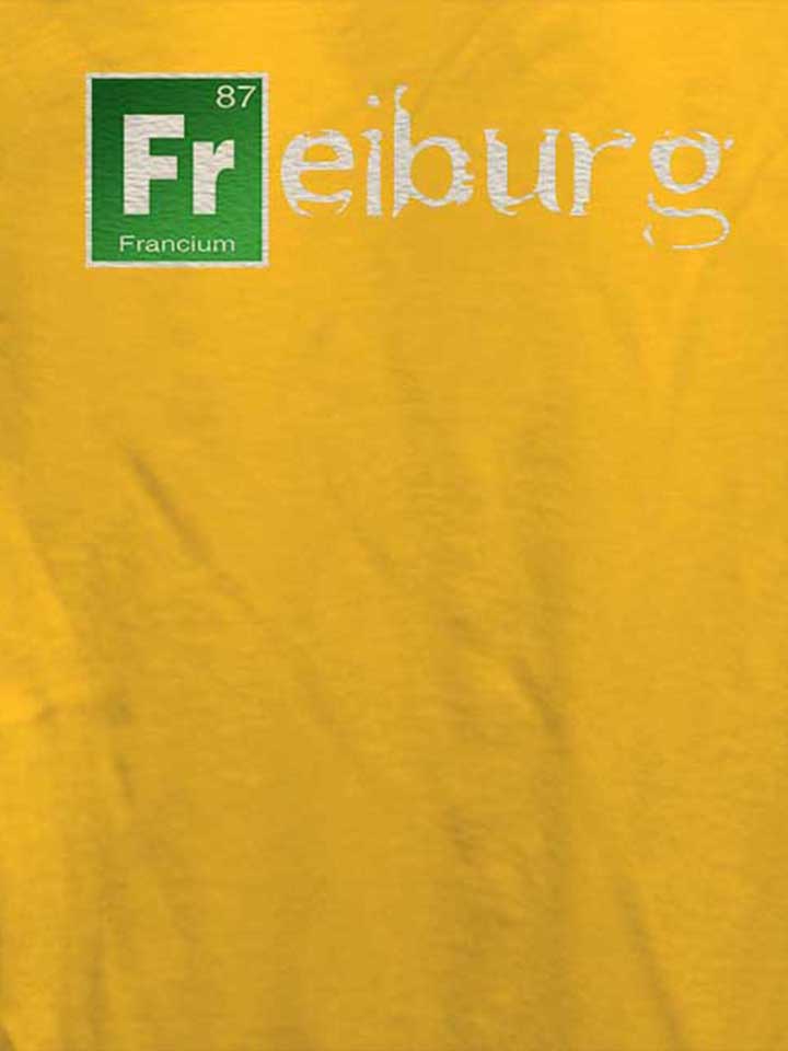 freiburg-damen-t-shirt gelb 4
