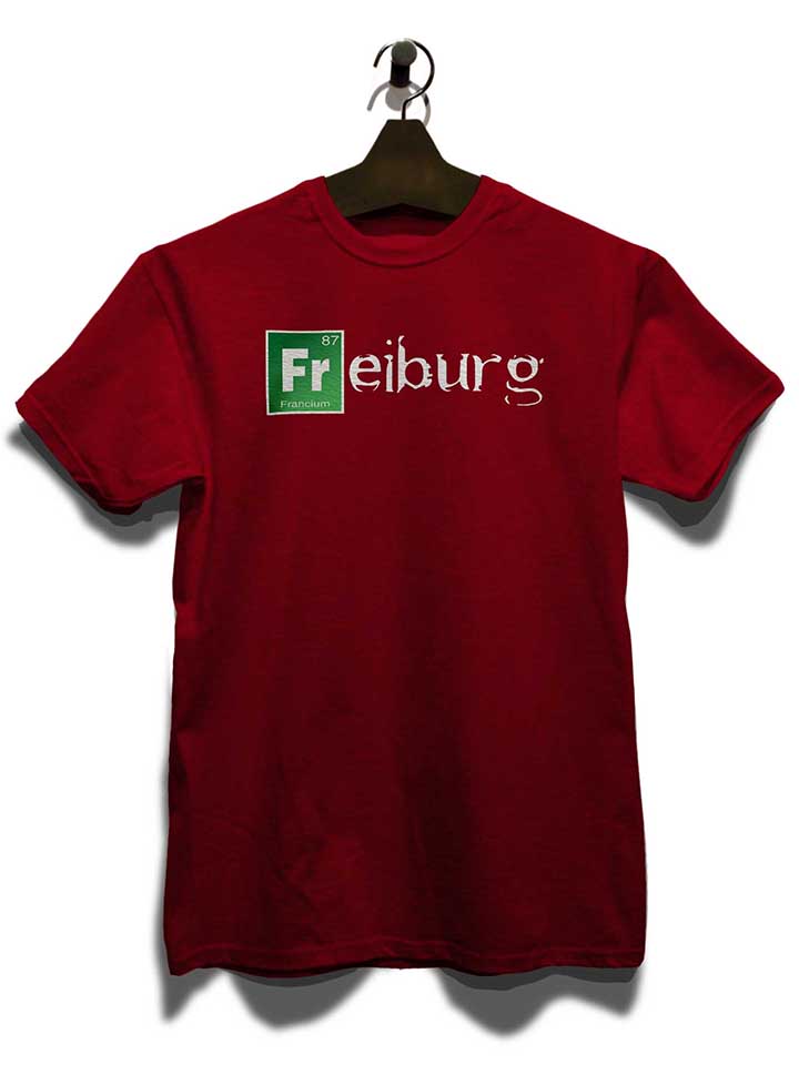 freiburg-t-shirt bordeaux 3